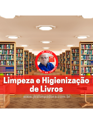 LIVROS - LIMPEZA, HIGIENIZAÇÃO  DESINSETIZAÇÃO